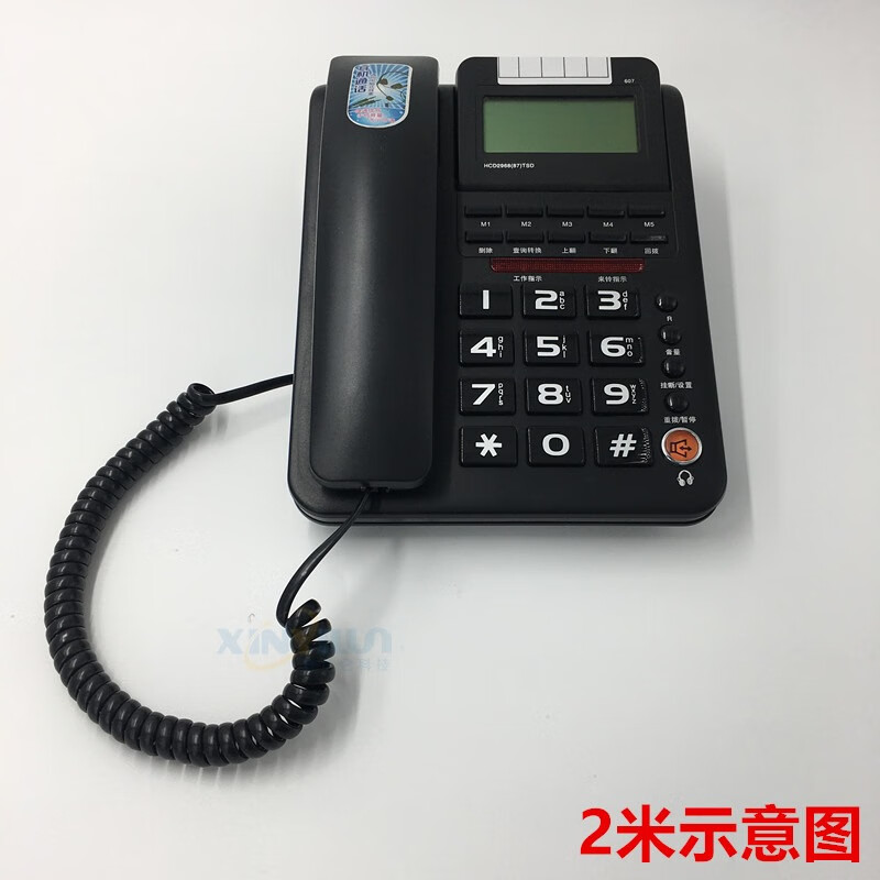 办公家居实用之选 银灰色加长电话线详解